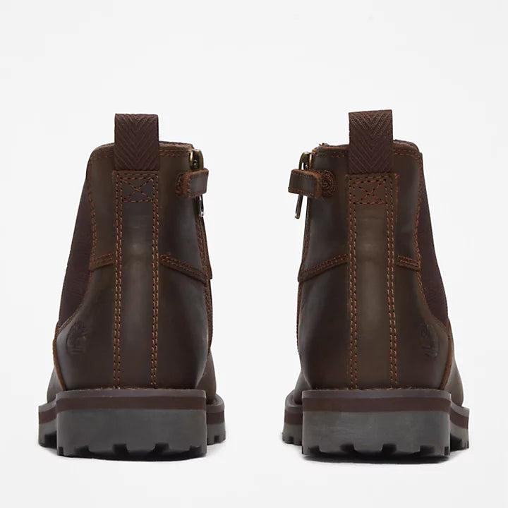 Timberland Stivaletto Chelsea Courma Kid Marrone Scuro