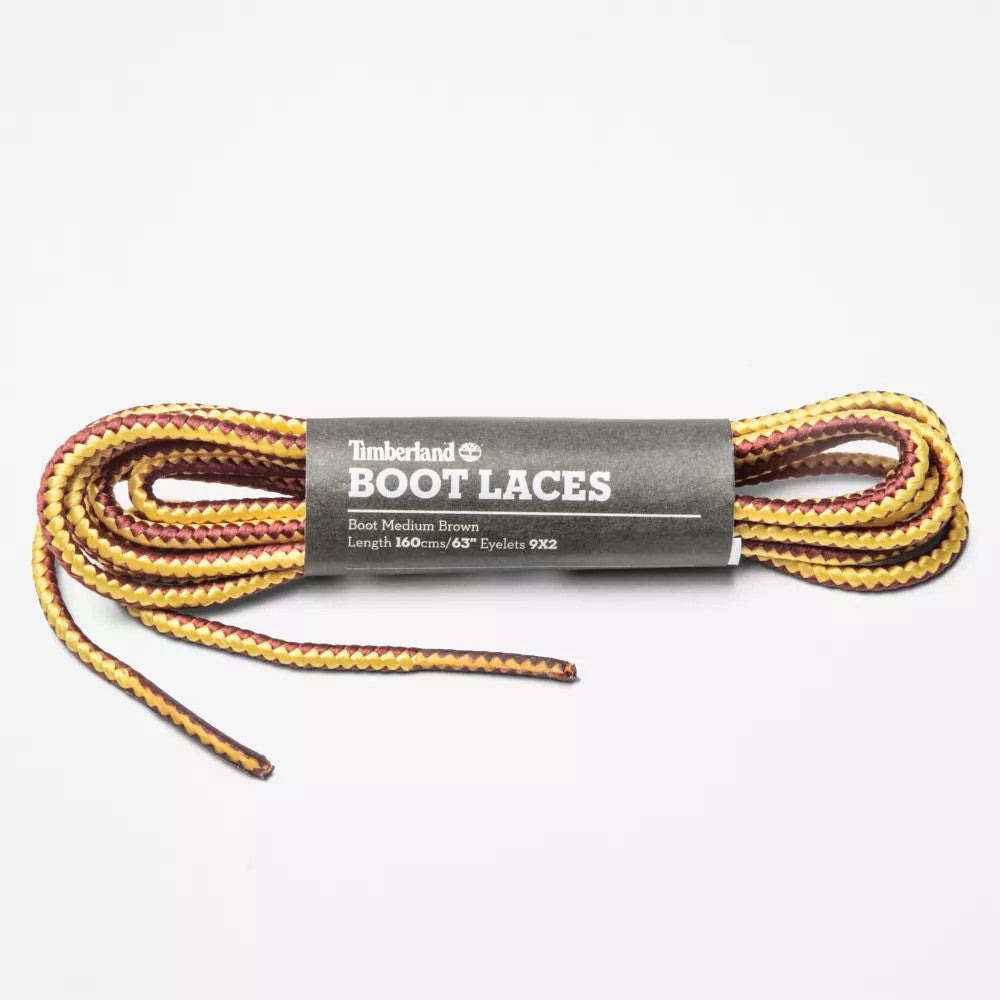 LACCIO TIMBERLAND GIALLO E MARRONE 160 CM/ 63 INC