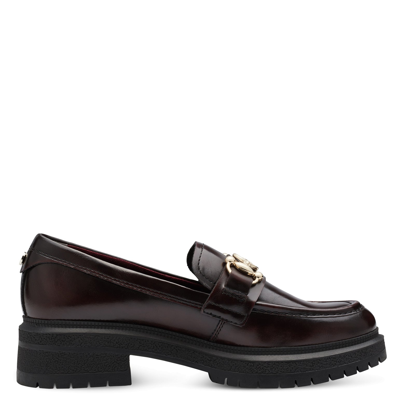 Mocassino Vegano Morsetto bordeaux