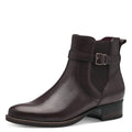 Tamaris Tronchetto pelle marrone