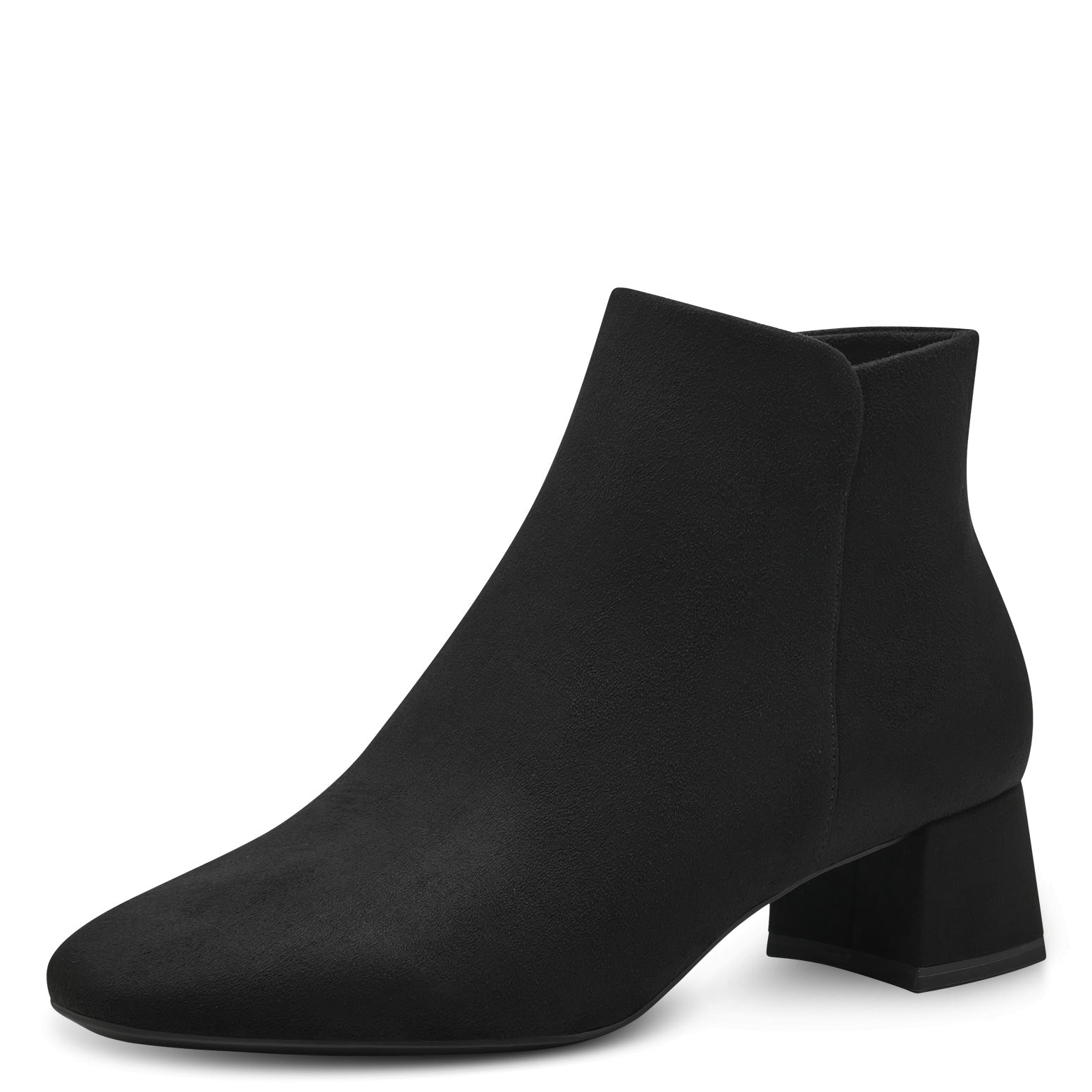 Stivaletto VEGANO scamosciato nero