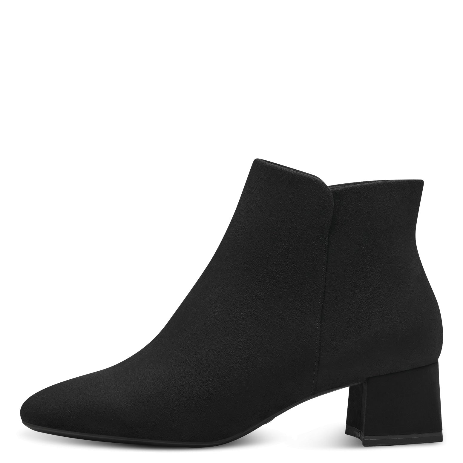 Stivaletto VEGANO scamosciato nero