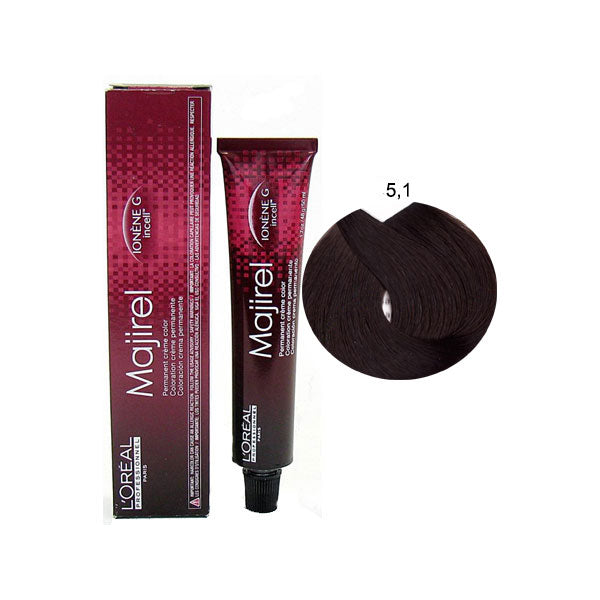 L'OREAL PROFESSIONNEL MAJIREL CASTANO CHIARO CENERE 5,1