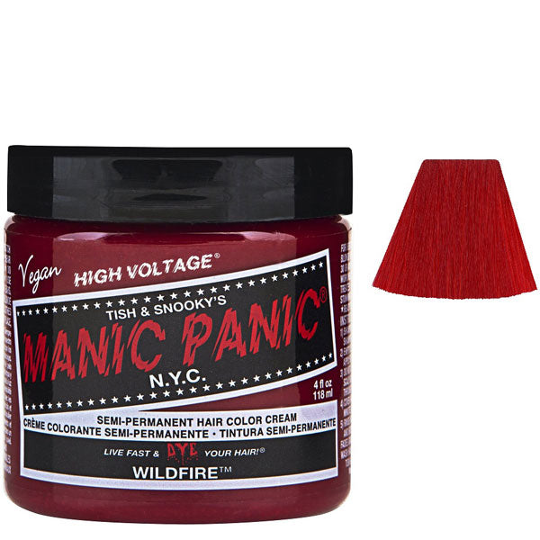 MANIC PANIC SEMI PERMANENT HAIR COLOR WILDFIRE