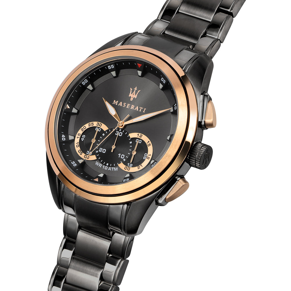 Maserati Traguardo 45mm CHR Gun Dial BR Gun