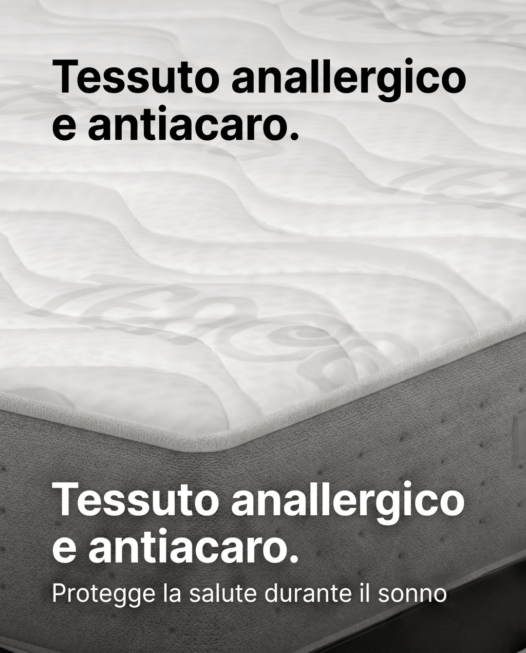 Materasso Memory Traspirante – 28 cm, Anallergico, Antiacaro | CATERINA