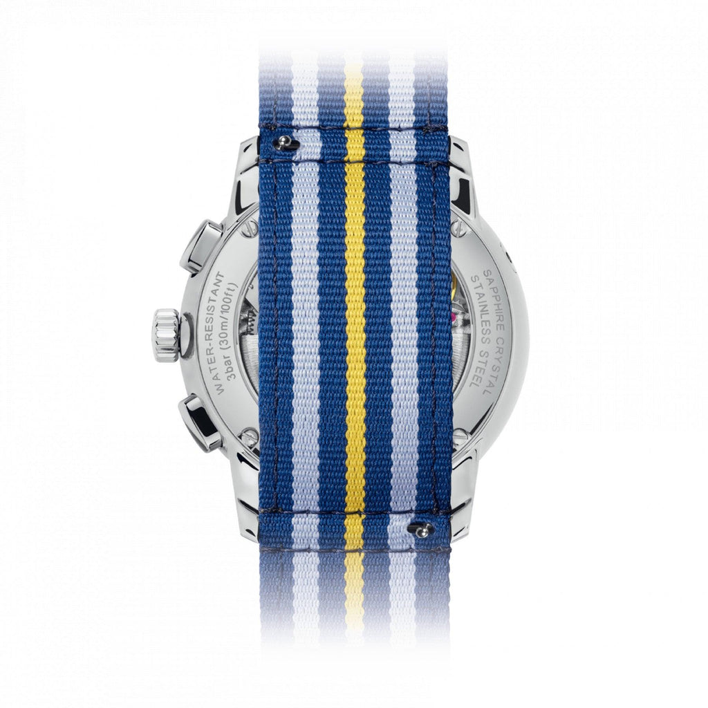 Mido orologio Baroncelli Chronograph Moonphase 42mm argento automatico acciaio M027.625.17.031.00