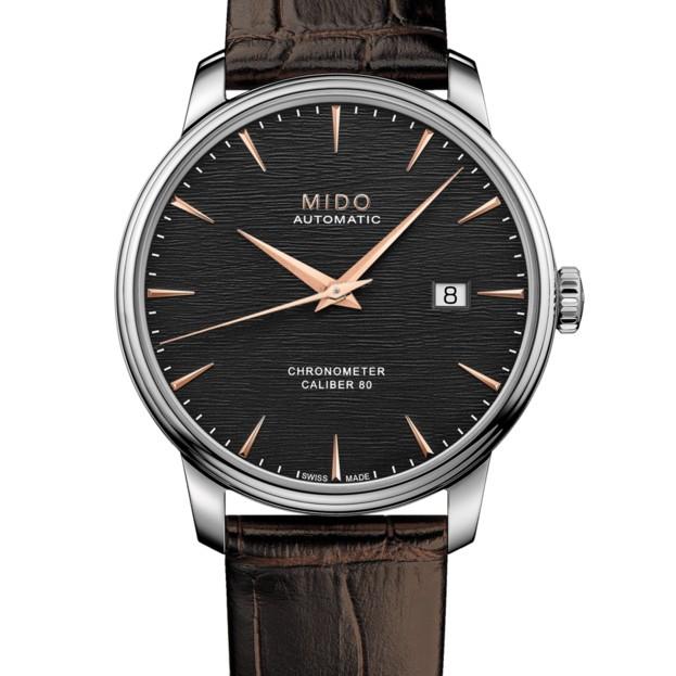 Mido orologio Baroncelli Chronometer Calibre 80 silicio automatico M027.408.16.061.00