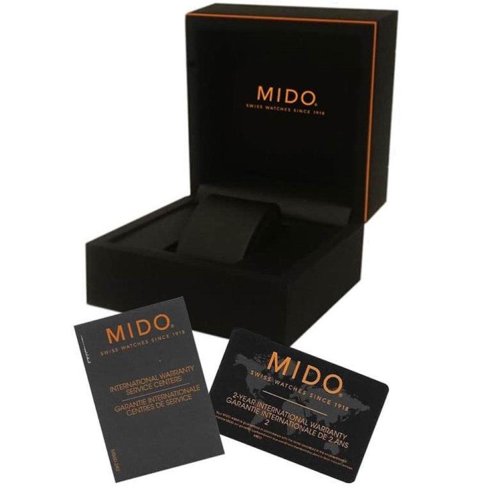 Mido orologio Commander Chronometer II automatico certificato COSC acciaio M021.431.11.061.01