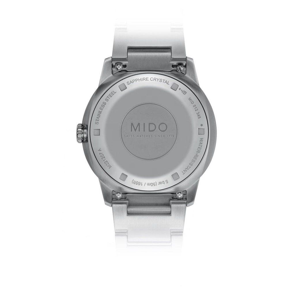 Mido orologio Commander Lady 35mm madreperla diamanti automatico acciaio M021.207.11.106.00