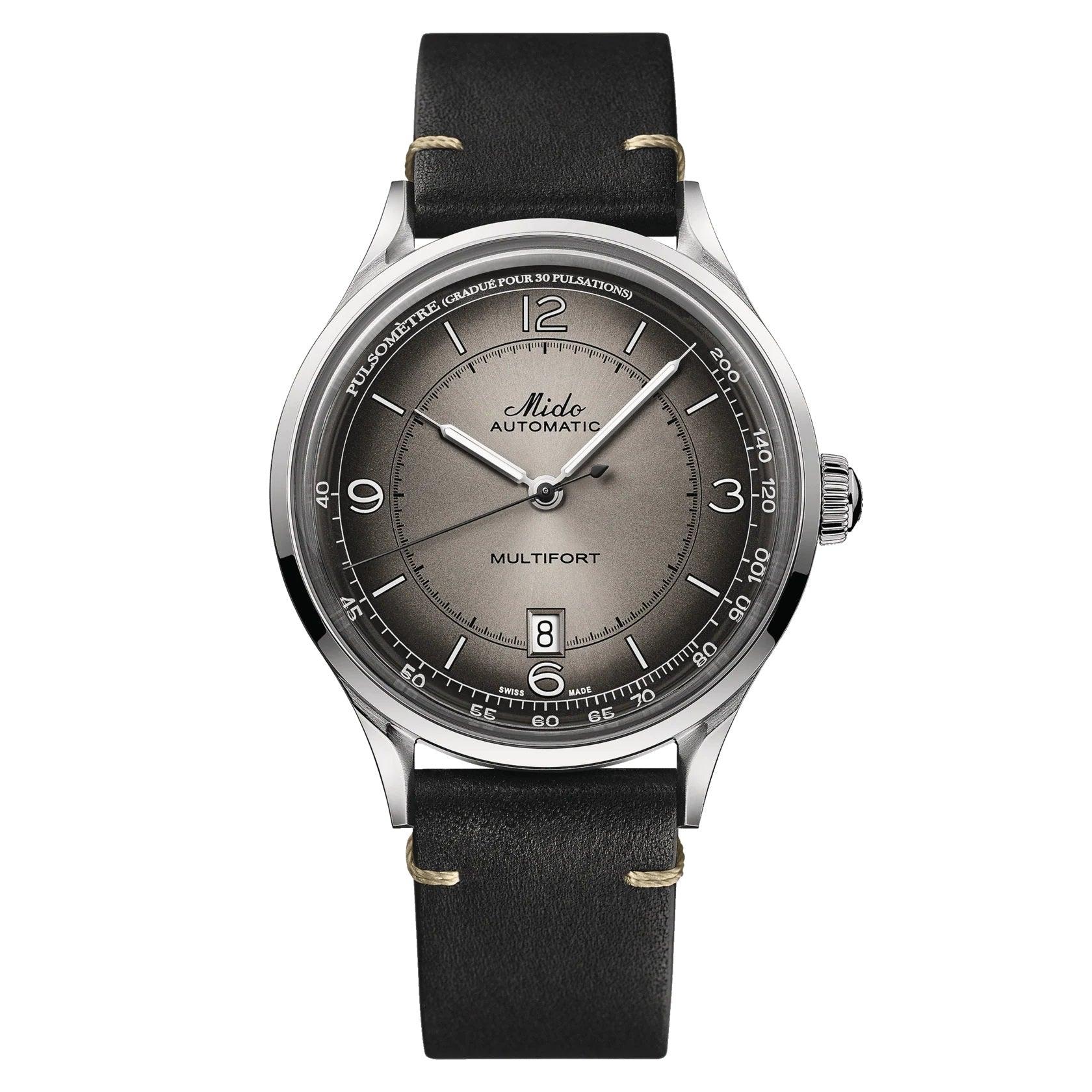 Mido orologio Multifort Patrimony 40mm automatico calibro 80 acciaio M040.407.16.060.00