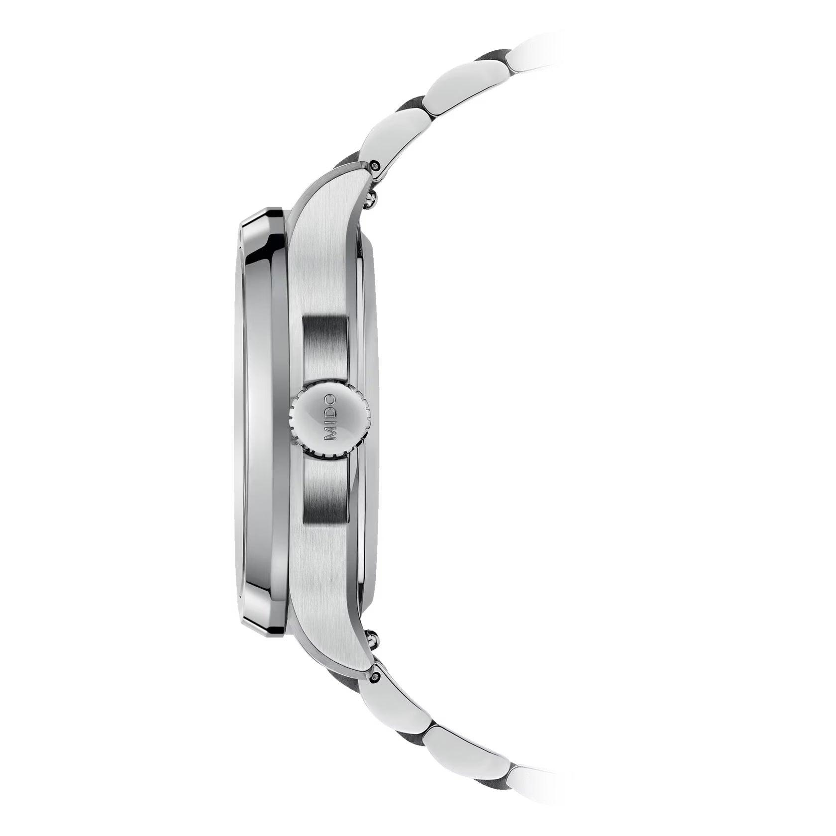 Mido orologio Multifort TV Big Date 39x40mm grigio automatico acciaio M049.526.11.081.00