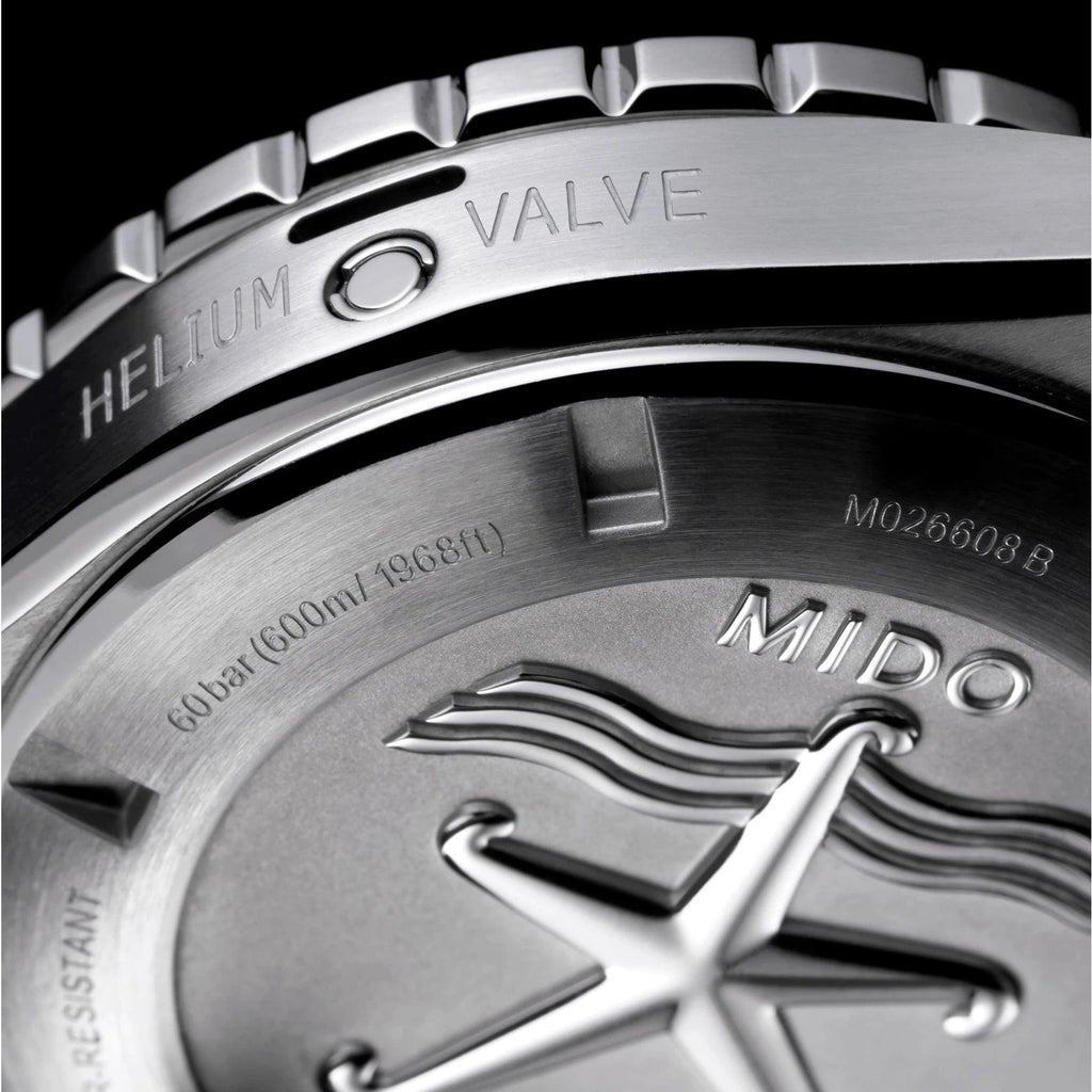 Mido orologio Ocean Star 600 Chronometer COSC 43,5mm blu automatico acciaio M026.608.11.041.01