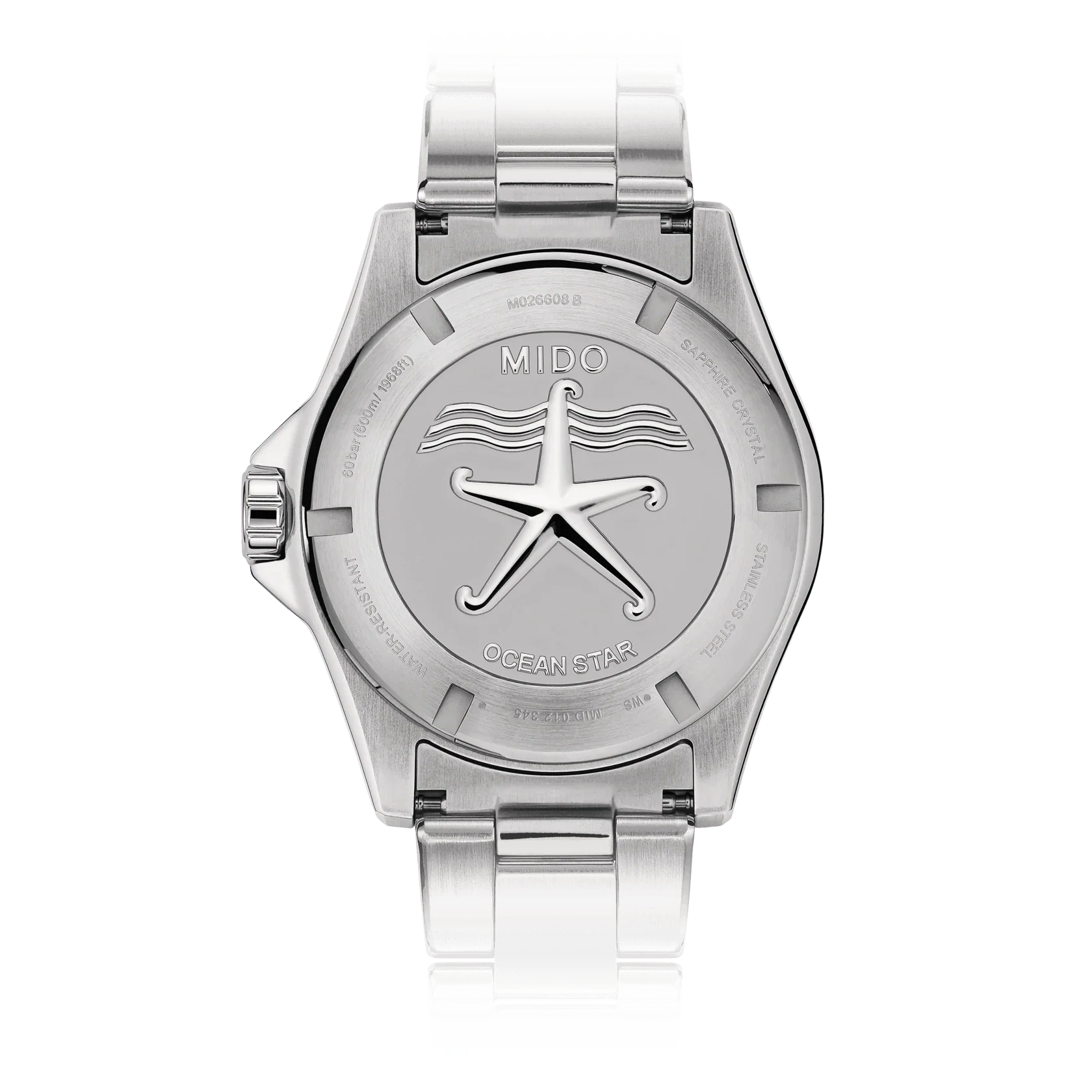 Mido orologio Ocean Star 600 Chronometer COSC 43,5mm nero automatico acciaio M026.608.11.051.00