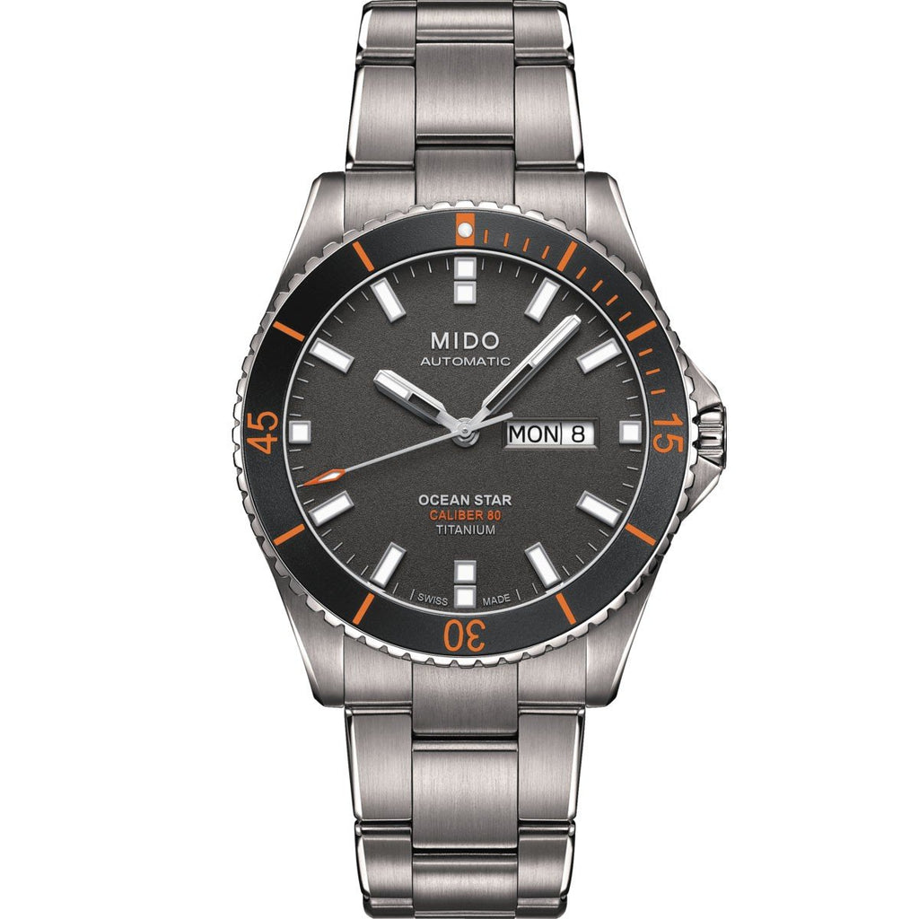 Mido orologio Ocean Star Caliber 80 automatico titanio M026.430.44.061.00