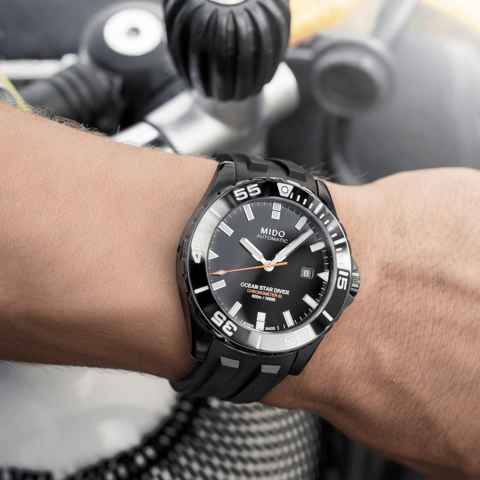 Mido orologio Ocean Star Diver 600 Chronometer silicio automatico M026.608.37.051.00