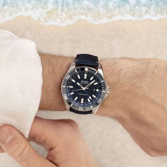 Mido orologio Ocean Star GMT 44mm ceramica blu automatico M026.629.17.051.00