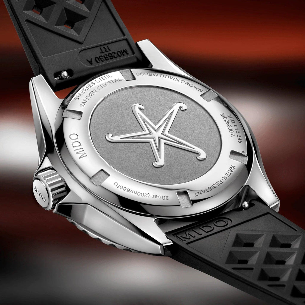 Mido orologio Ocean Star Tribute Gradient 40mm rosso automatico acciaio M026.830.17.421.00