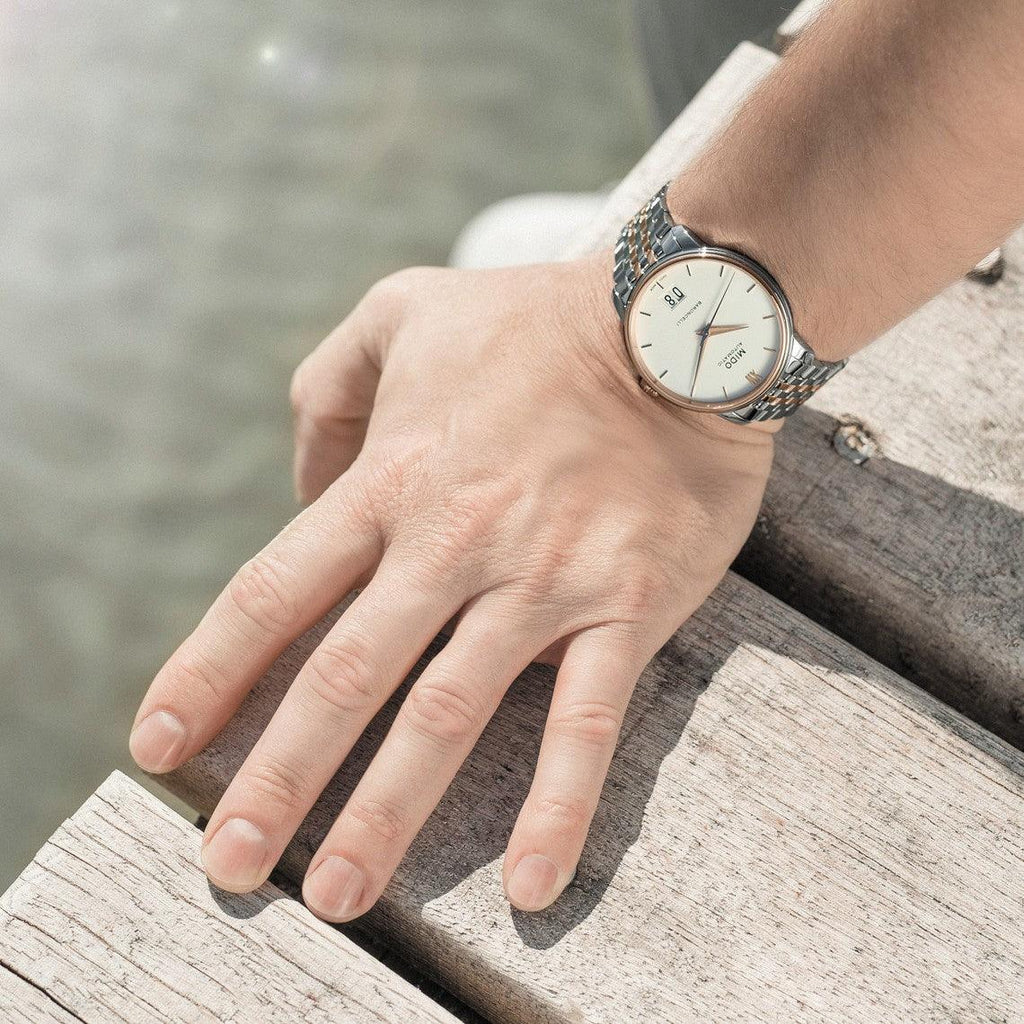 Mido orologio uomo Baroncelli Big Date 40mm Caliber 80 automatico acciaio M027.426.22.018.00