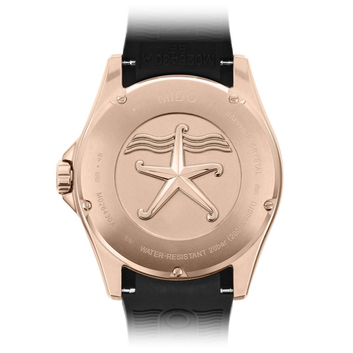 Mido orologio uomo Ocean Star Caliber 80 42,5mm automatico acciaio pvd oro rosa M026.430.37.051.00