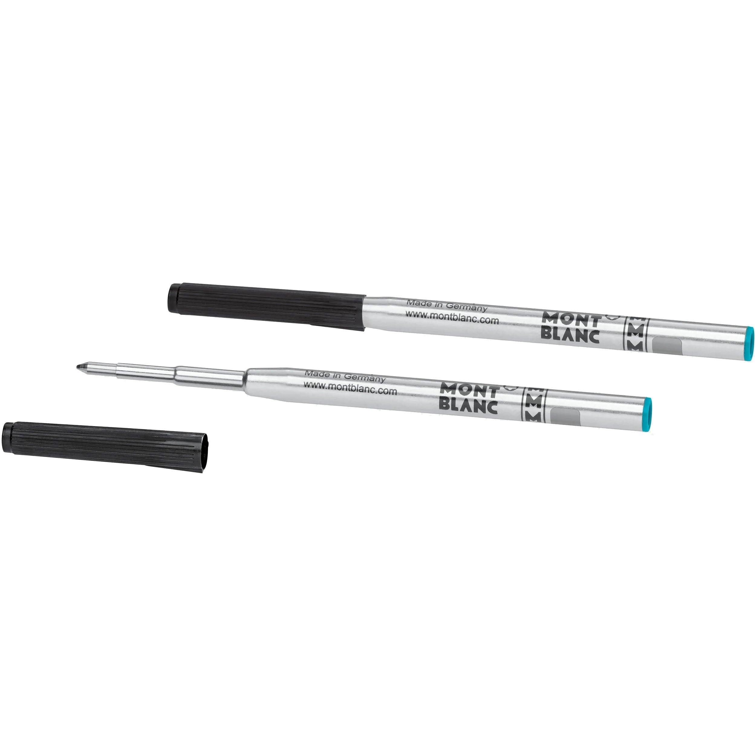 Montblanc 2 refill per penna a sfera (M) Barbados Blue blu caraibi 116219