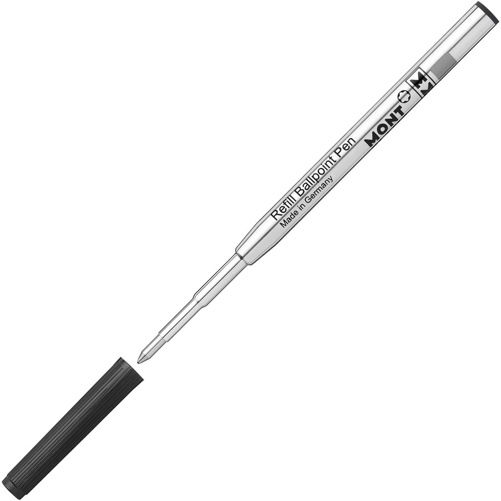 Montblanc 2 refill per penna a sfera (M) Mystery Black nero 116190