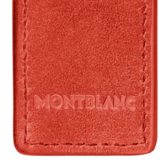 Montblanc astuccio 1 strumento da scrittura Meisterstück corallo 198335
