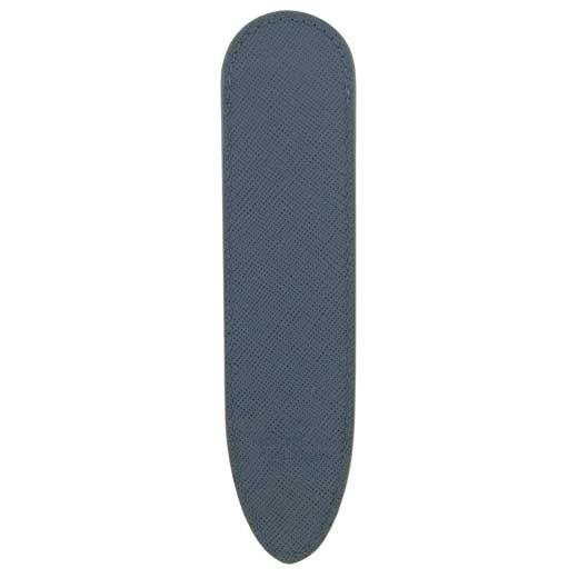 Montblanc astuccio per 1 strumento da scrittura Montblanc Sartorial blu denim 124193