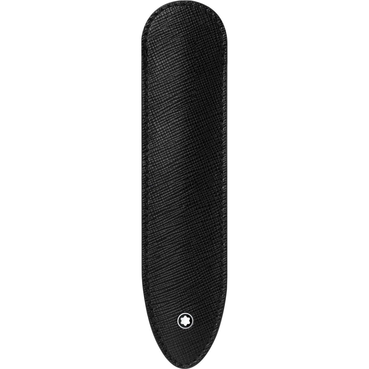 Montblanc astuccio per 1 strumento da scrittura Sartorial nero 118699