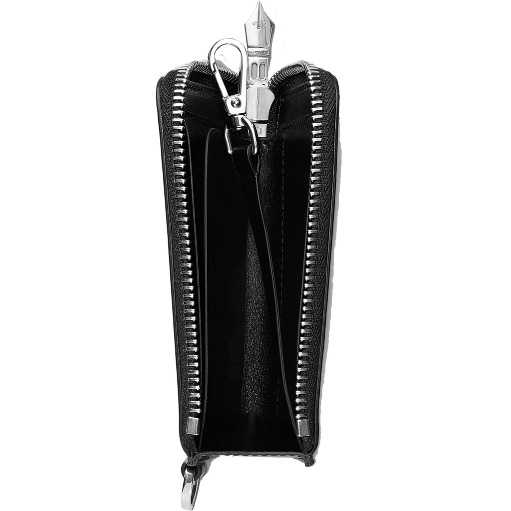 Montblanc astuccio portachiavi 4 scomparti Meisterstück nero 129689