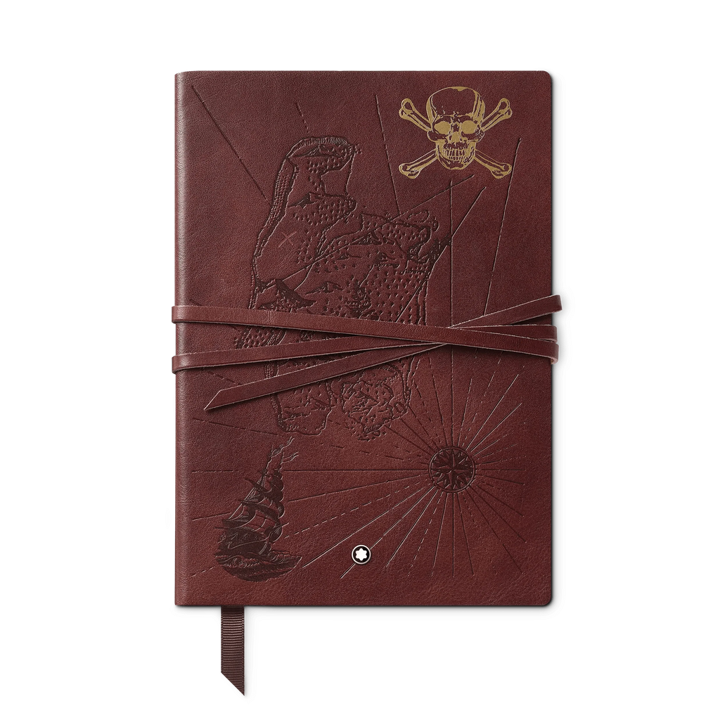 Montblanc blocco note #146 piccolo Homage to Robert Louis Stevenson marrone a righe 130287