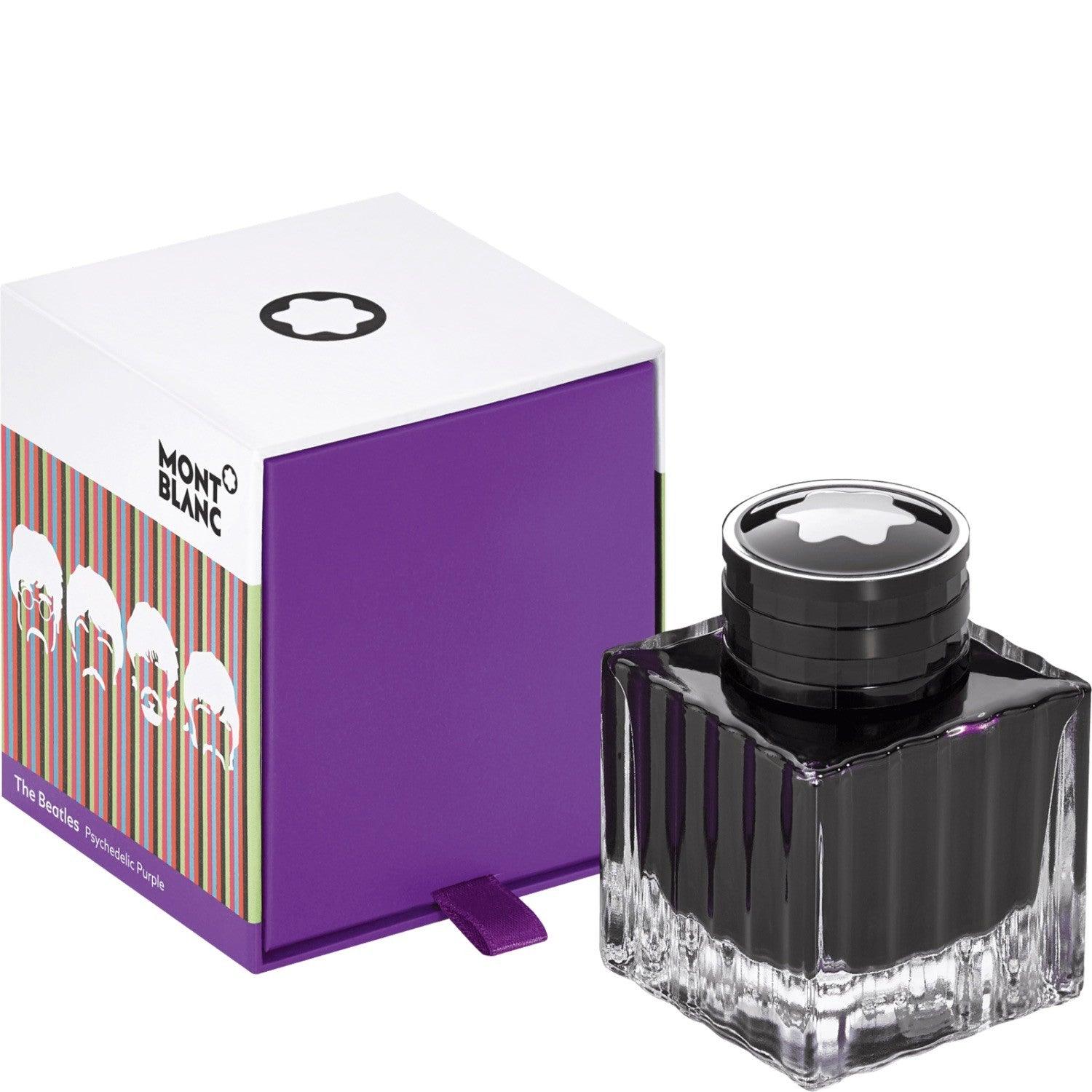 Montblanc boccetta d’inchiostro 35ml The Beatles Psychedelic Purple viola 116250