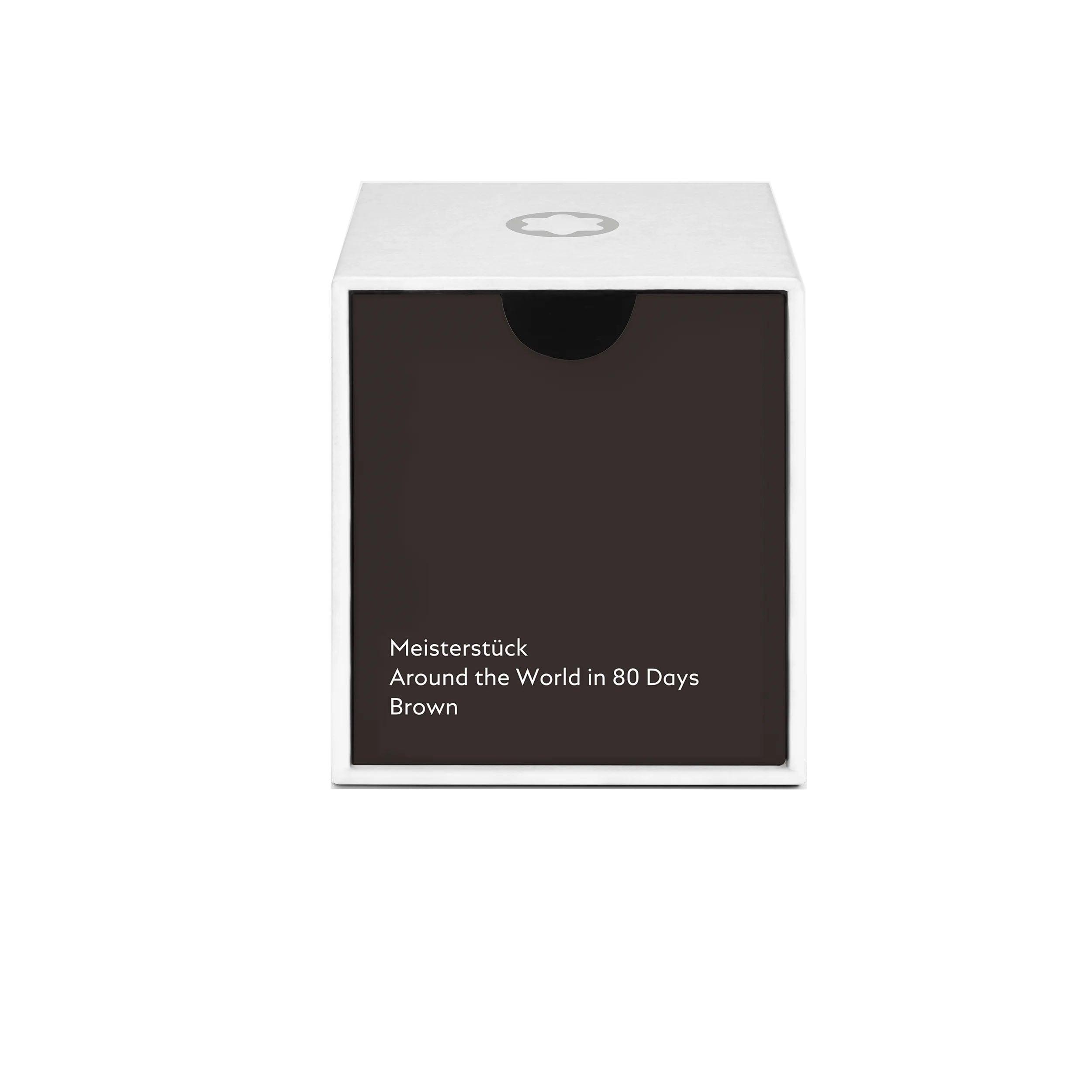 Montblanc boccetta d’inchiostro 50 ml Meisterstück Around the World in 80 Days marrone 130290