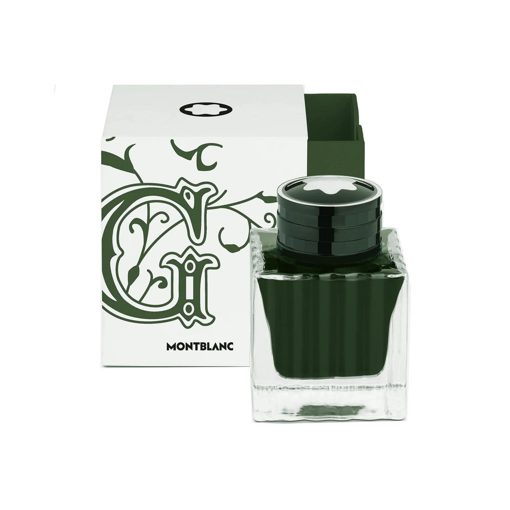 Montblanc boccetta d’inchiostro 50 ml verde Homage to Brothers Grimm 129483