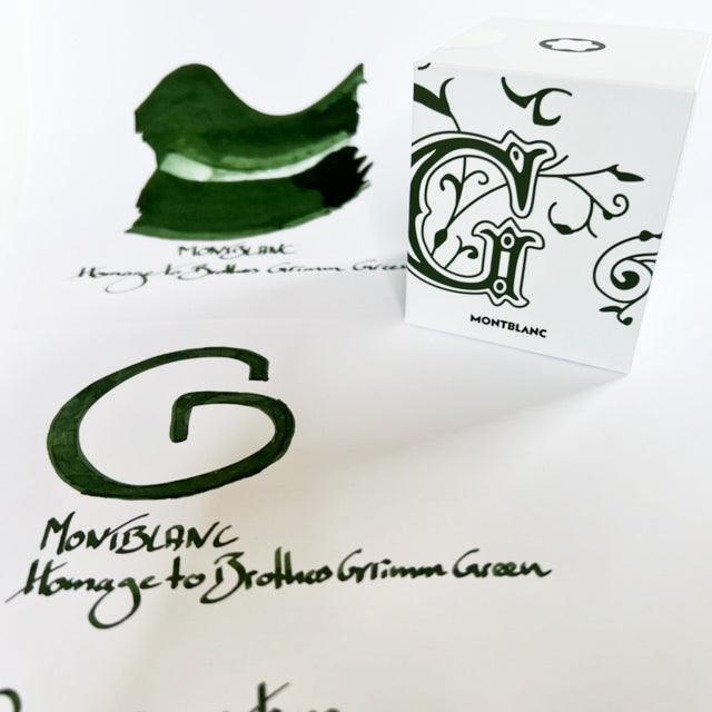 Montblanc boccetta d’inchiostro 50 ml verde Homage to Brothers Grimm 129483
