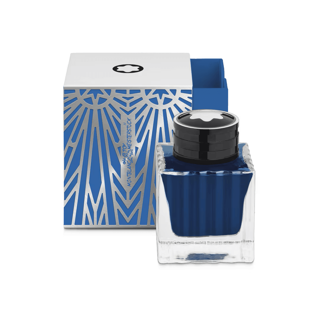 Montblanc boccetta d’inchiostro 50ml Meisterstück The Origin Collection blu 132940