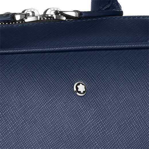 Montblanc borsa porta documenti medium Sartorial Blu 130093