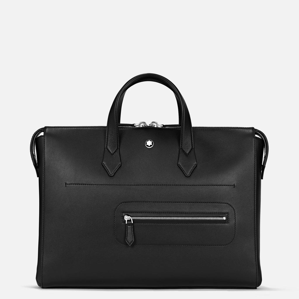 Montblanc borsa porta documenti sottile Meisterstück Selection Soft nero 130043
