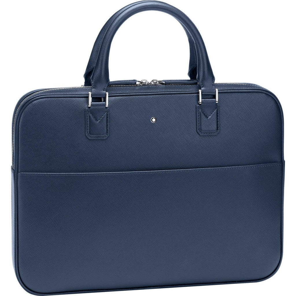 Montblanc borsa porta documenti ultra sottile Sartorial Indaco 118690