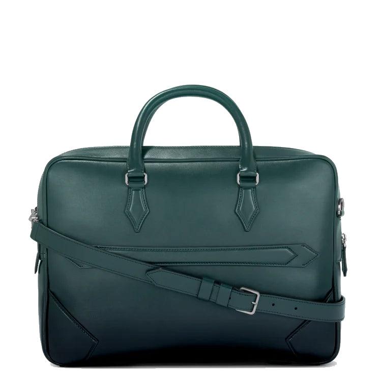 Montblanc borsa portadocumenti Meisterstück verde 198265