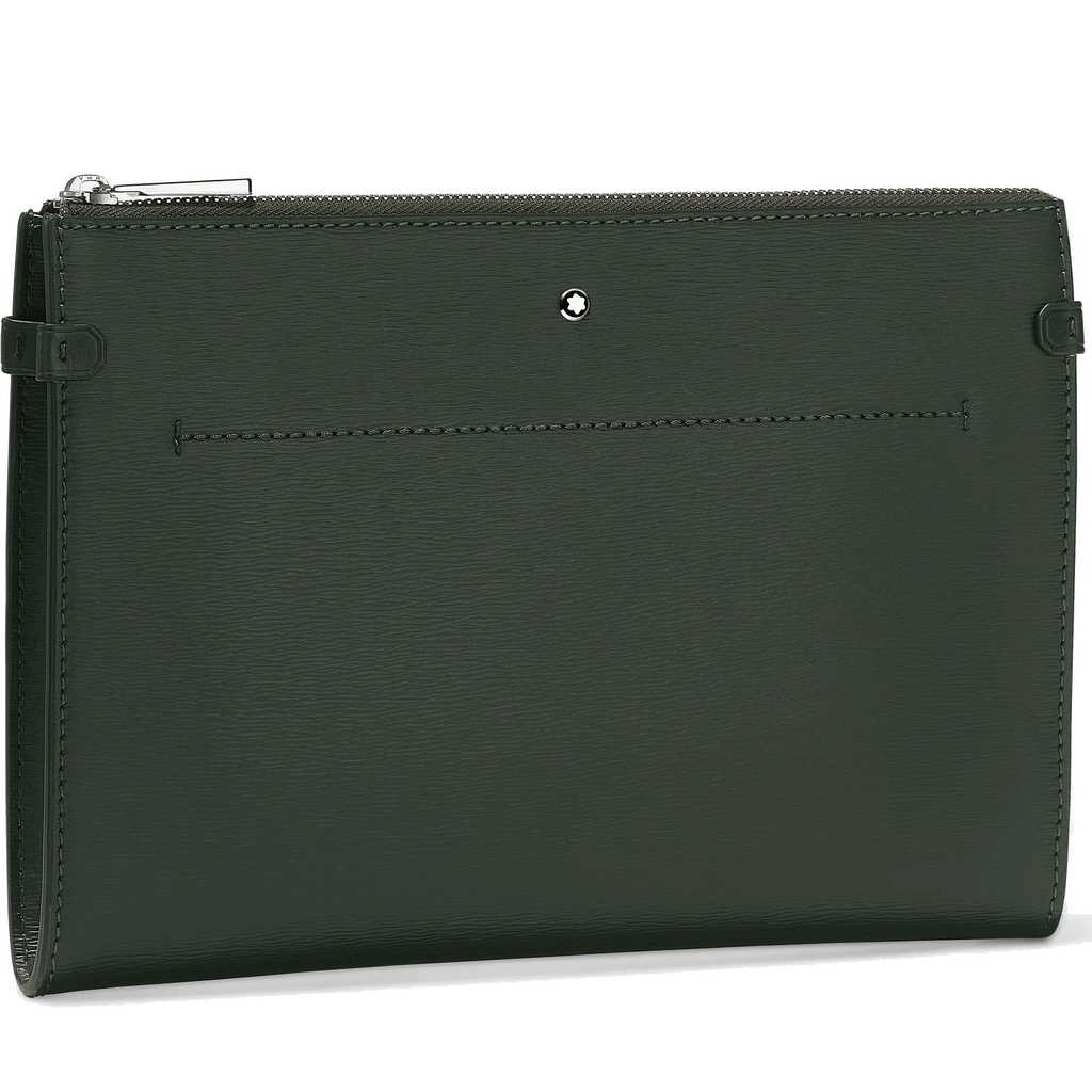 Montblanc borsello clutch Meisterstück 4810 Deep Forest verde 129241