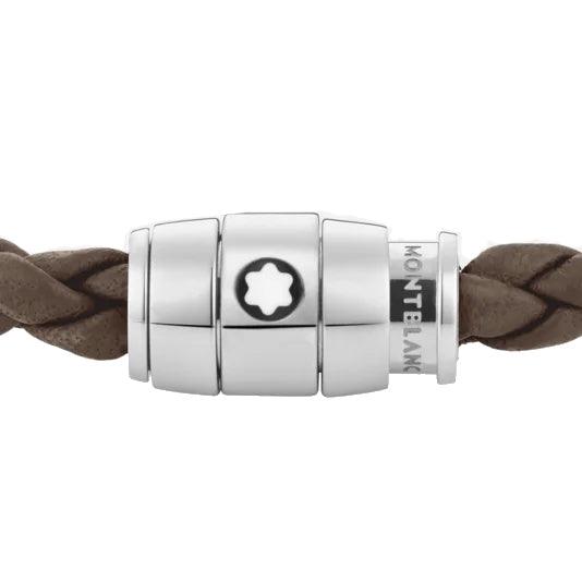 Montblanc bracciale a 3 anelli Meisterstück Mastice misura M 13315463