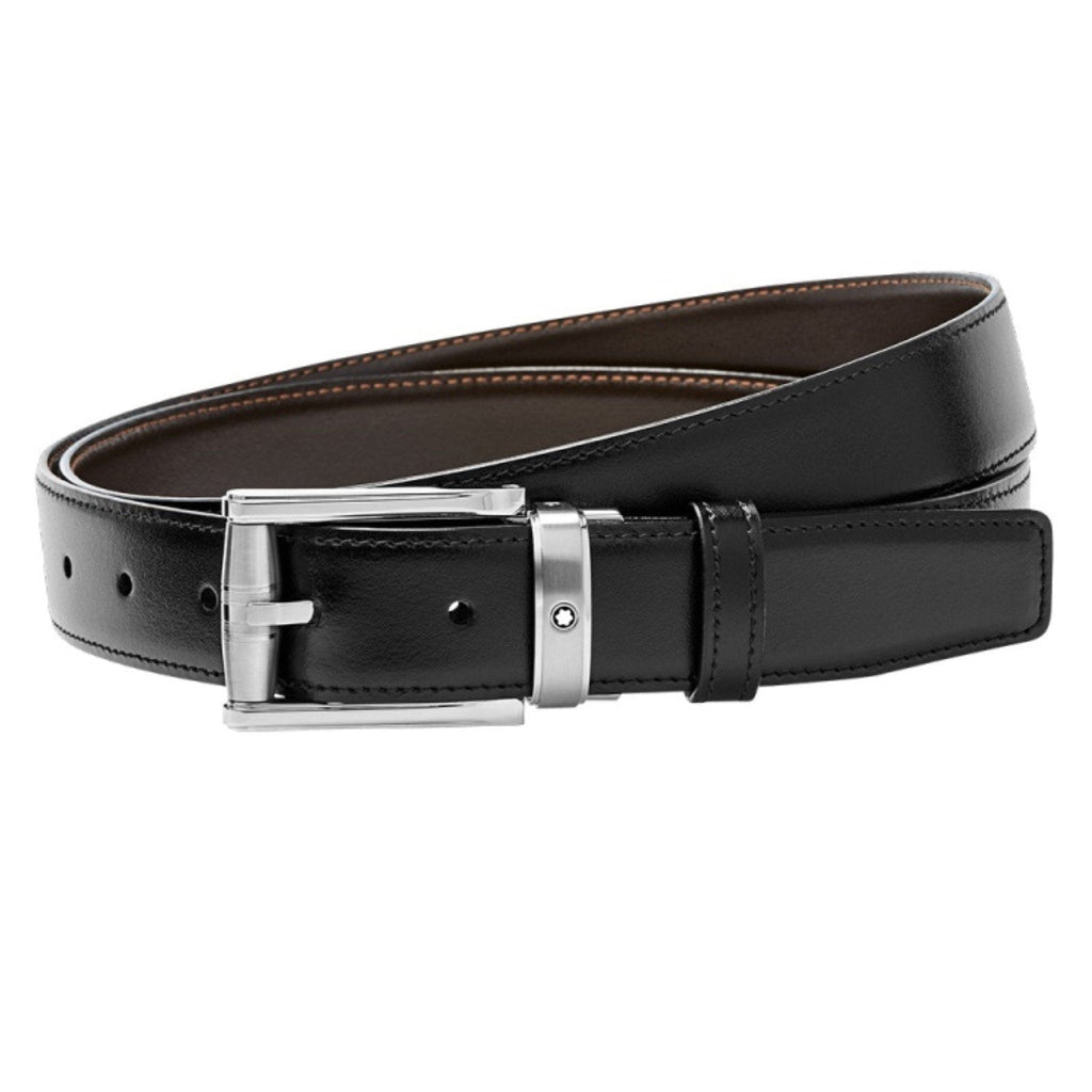 Montblanc cintura Classic Line reversibile regolabile 114427