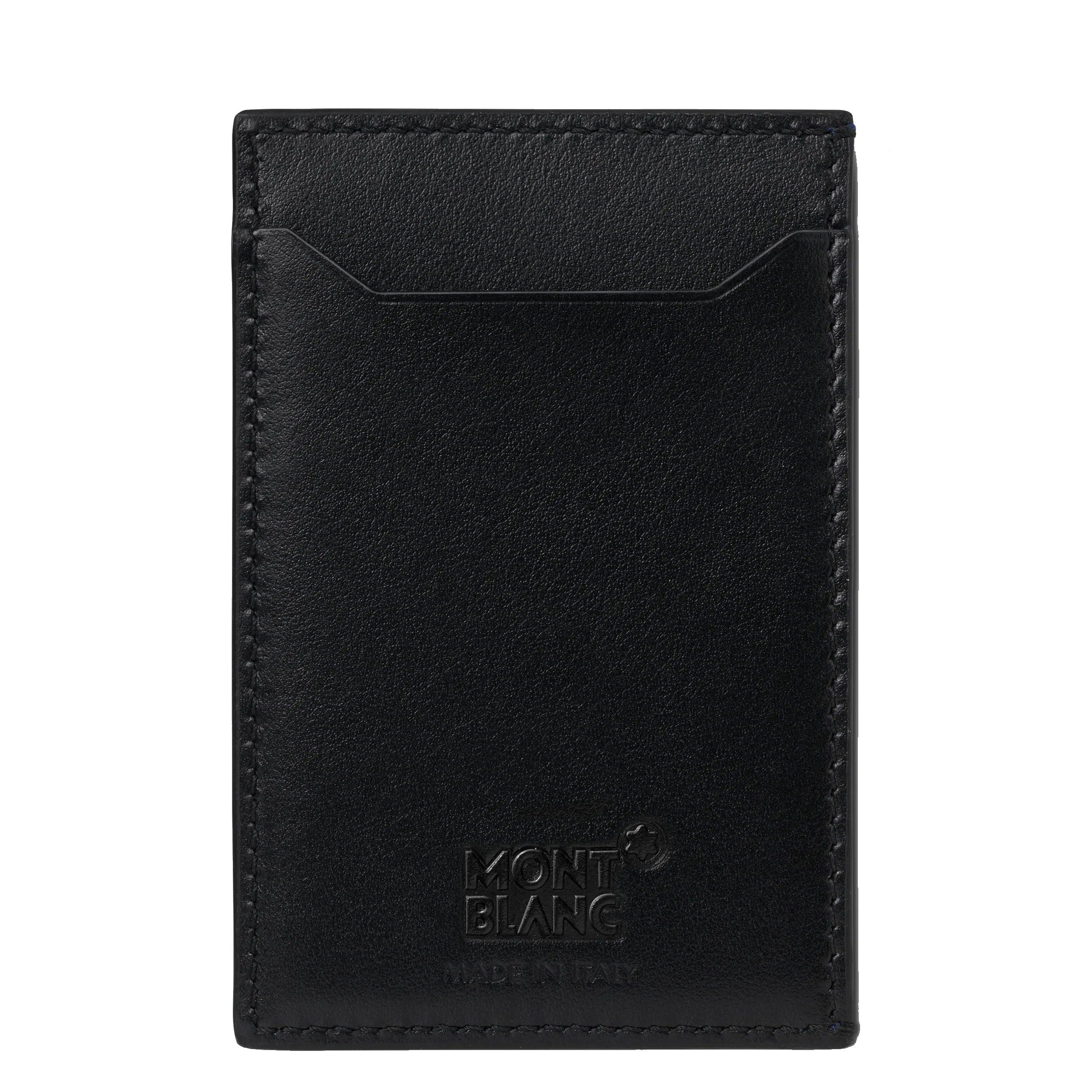 Montblanc custodia 3 scomparti Meisterstück nero 129683
