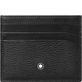 Montblanc custodia a 6 scomparti Meisterstück Soft Grain nero 126258