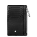 Montblanc custodia Meisterstück 8 scomparti con tasca con cerniera nero 129686