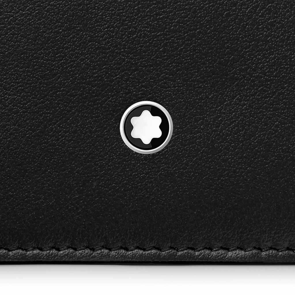 Montblanc custodia Meisterstück 8 scomparti con tasca con cerniera nero 129686