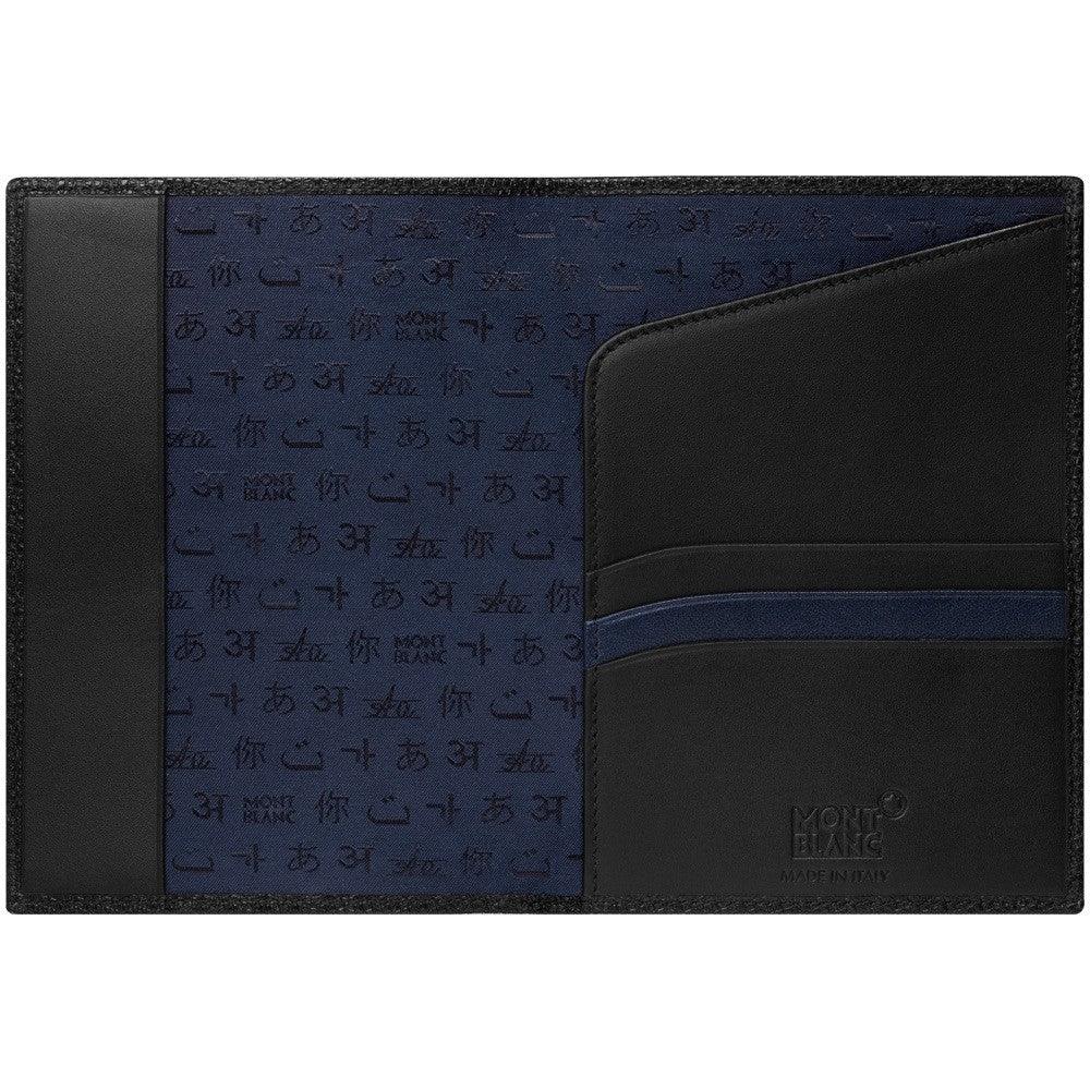 Montblanc custodia passaporto Meisterstuck Selection Unicef 116318