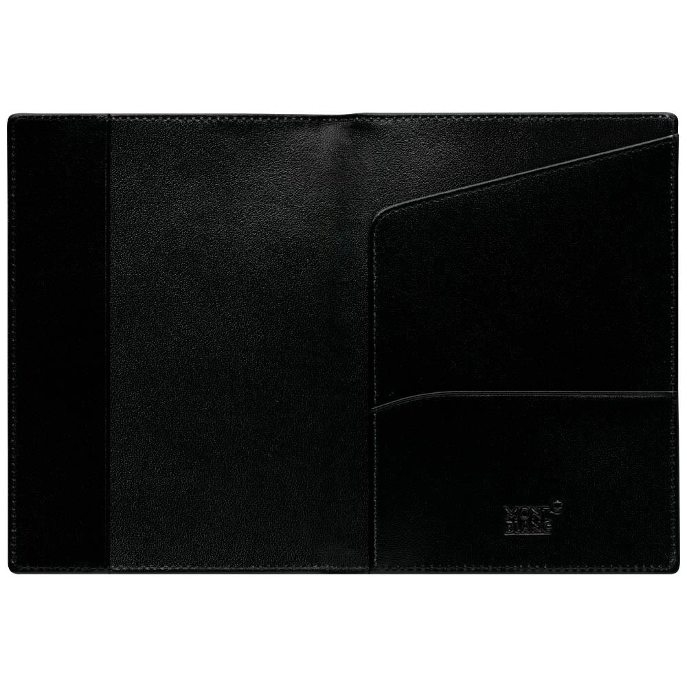 Montblanc custodia per passaporto Meisterstück nero 35285