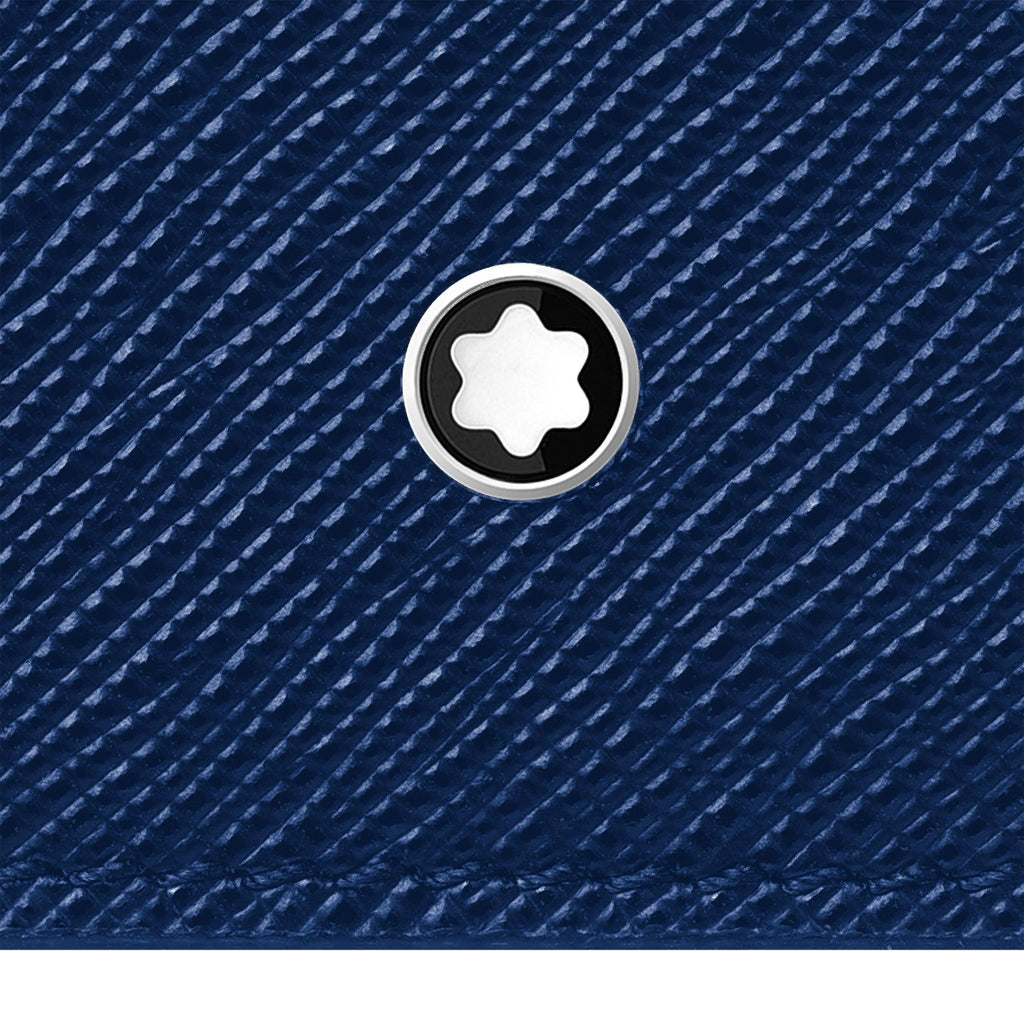 Montblanc custodia per passaporto Montblanc Sartorial blu 130816